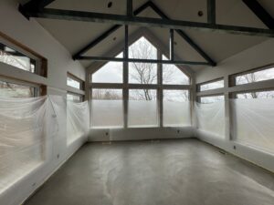 This is a house being remodeled by Rios Construction.